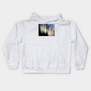 Shafts of sunlight Kids Hoodie